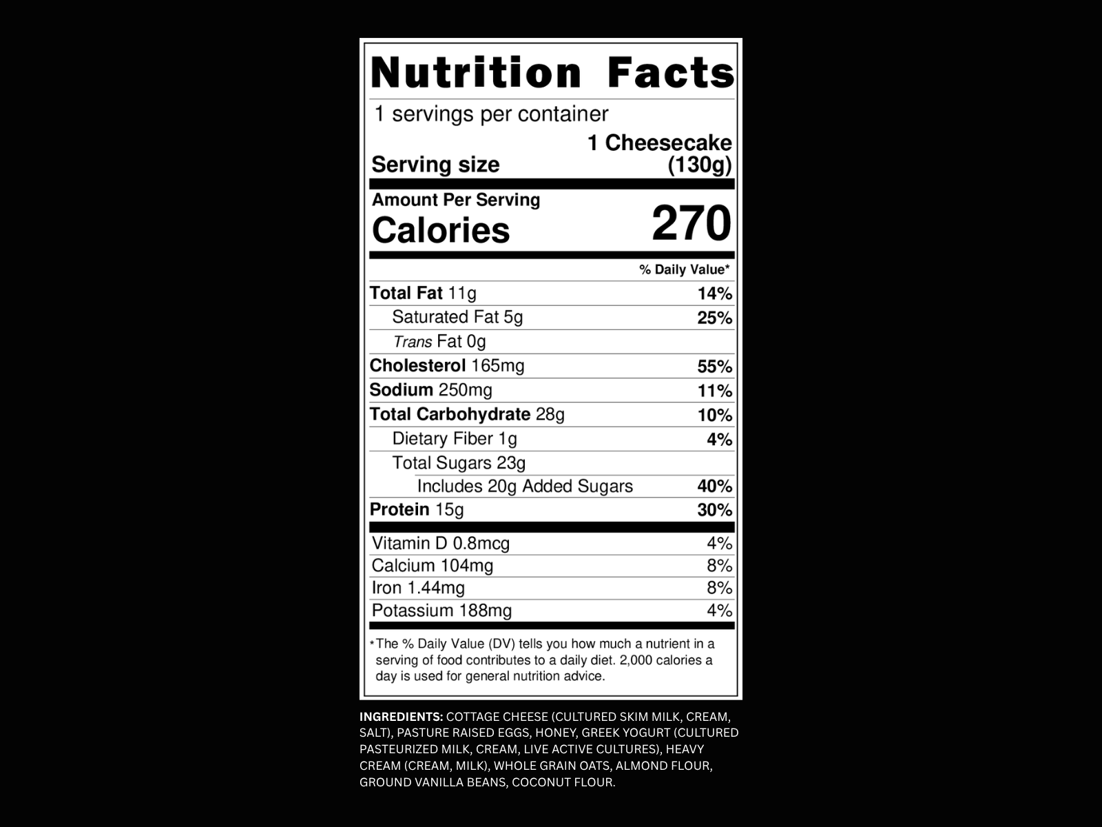 Incredible Cheesecake